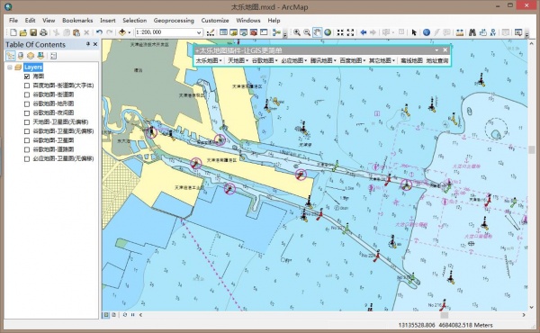 太乐地图ArcGIS插件