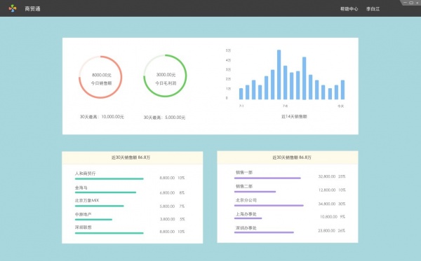 百草进销存销售管理专家