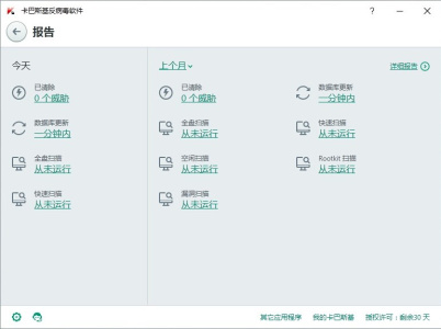 卡巴斯基反病毒软件