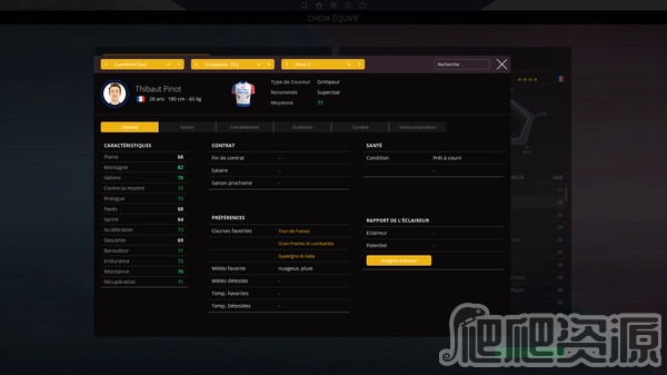 职业自行车队经理2019