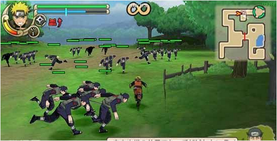 火影忍者疾风传究极冲击3ds版