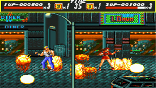 怒之铁拳街机美版