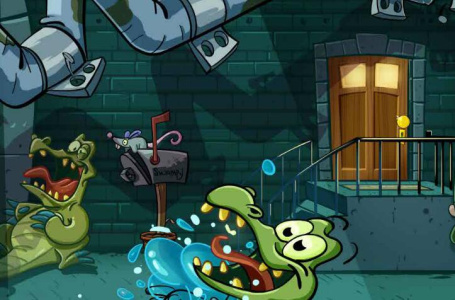 小鳄鱼爱洗澡英文版