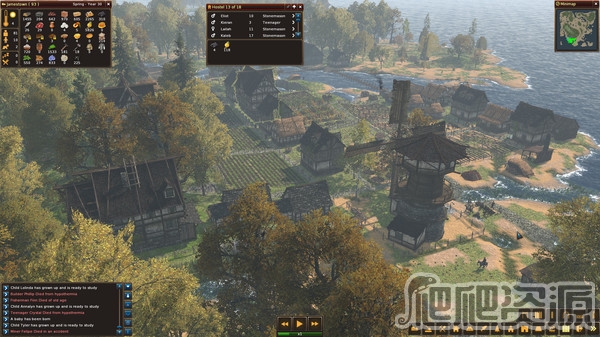 封建时代：林中村落