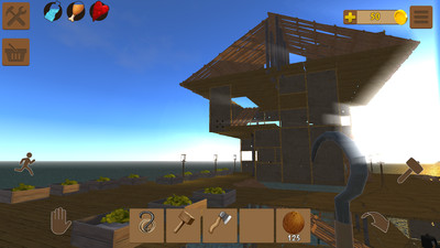 真实海上木筏求生