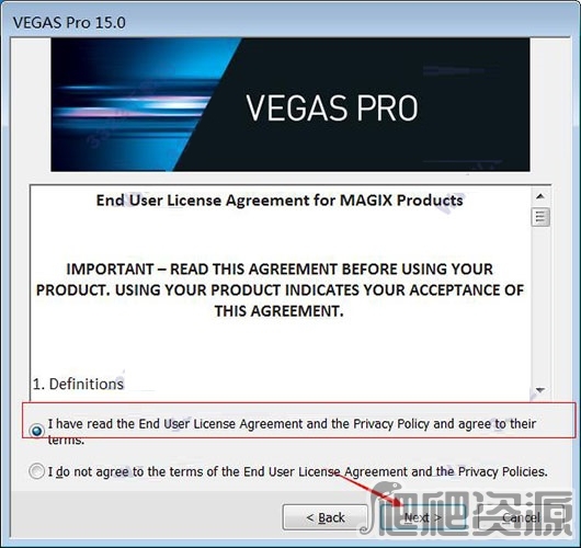 VEGAS Pro 15
