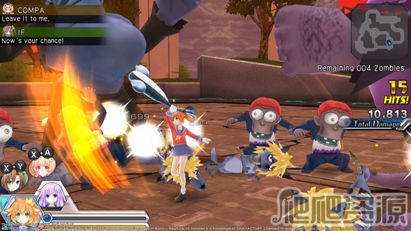 激次元组合布兰海王星VS僵尸军团