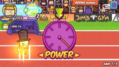 跳远田径运动会