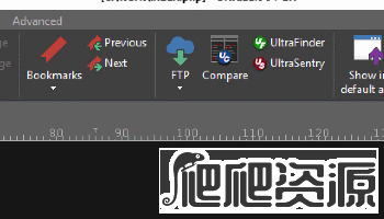animation of UltraEdit's FTP