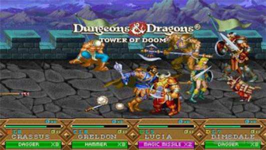 龙与地下城毁灭之塔psp版