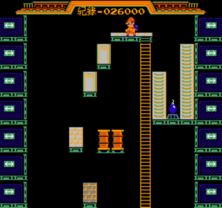 马里奥兄弟拆屋工(FC经典动作)