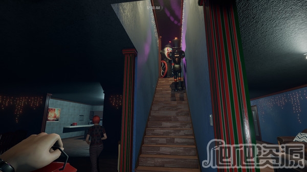 克拉普斯在家中