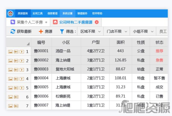 梵讯房屋管理系统