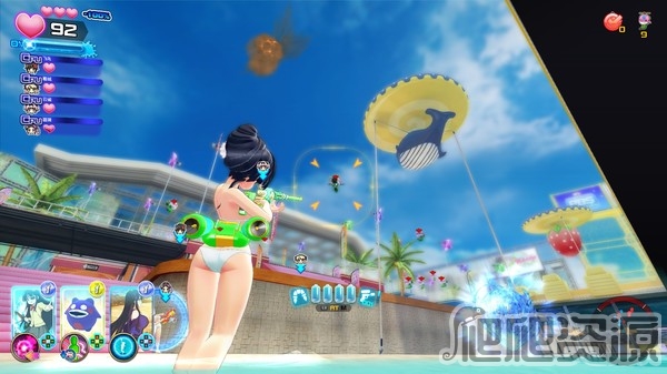 闪乱神乐：沙滩戏水