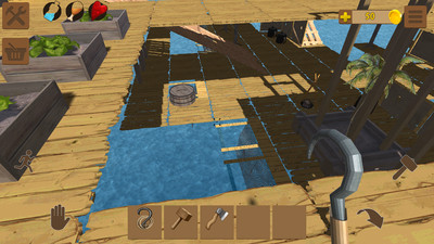 真实海上木筏求生