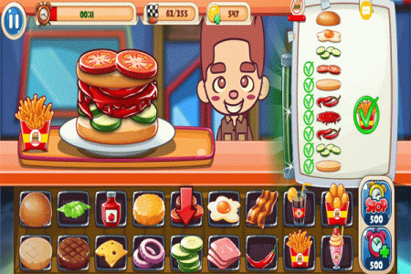 汉堡餐厅模拟华为版