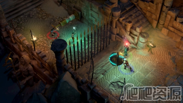 劳拉和奥西里斯神庙