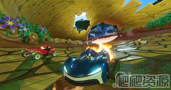 组队索尼克赛车