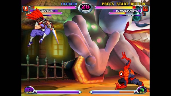 漫画英雄vs卡普空2