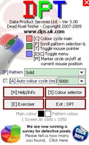 Dead Pixel Tester