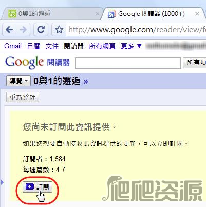 RSS Subscription Extension