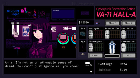 VA-11 Hall-A：赛博朋克酒保行动
