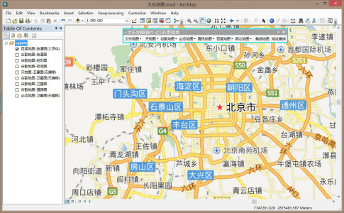 太乐地图ArcGIS插件