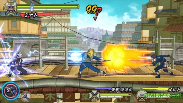 火影忍者疾风传究极冲击psp版