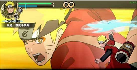 火影忍者疾风传究极冲击3ds版