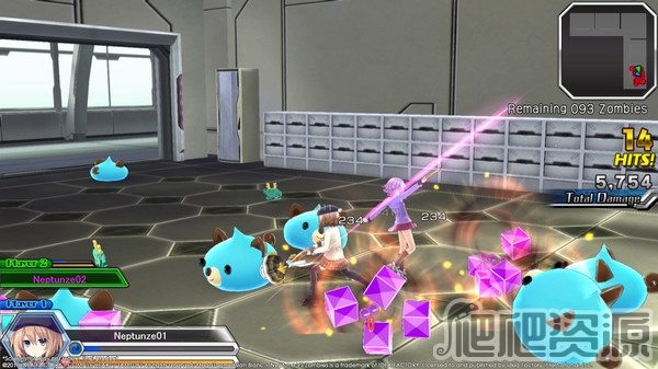 激次元组合布兰海王星VS僵尸军团