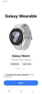 Galaxy Wearable app官方版
