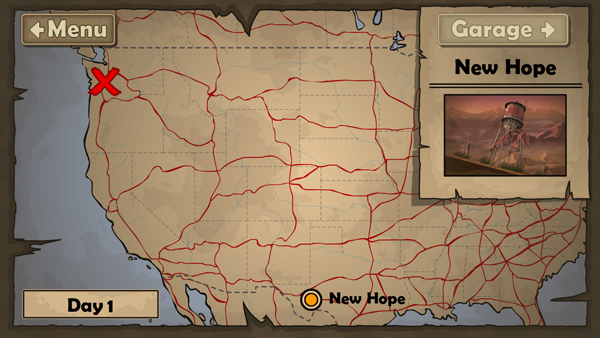 战车撞僵尸游戏