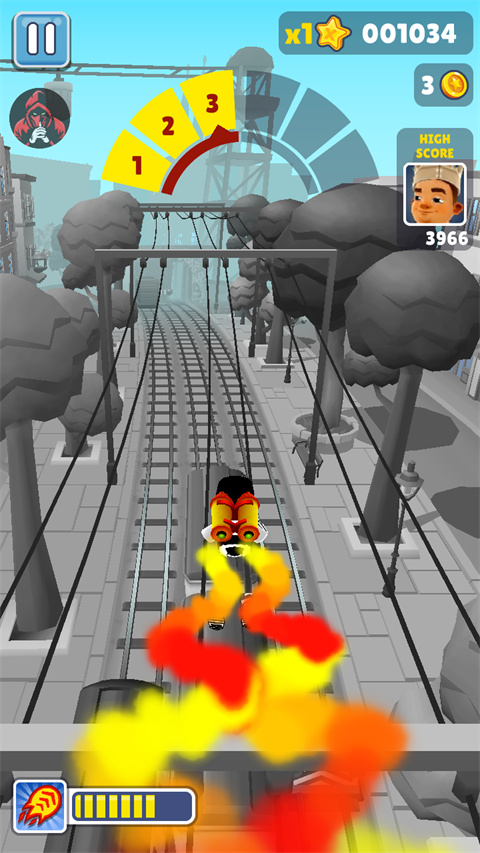 地铁跑酷难言黑白定制版