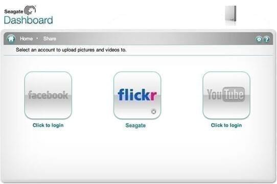 seagate dashboard