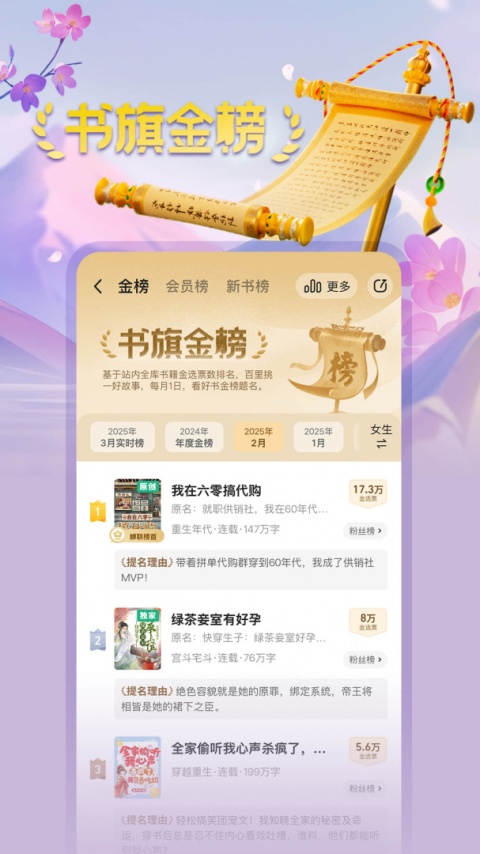 书旗小说清爽版