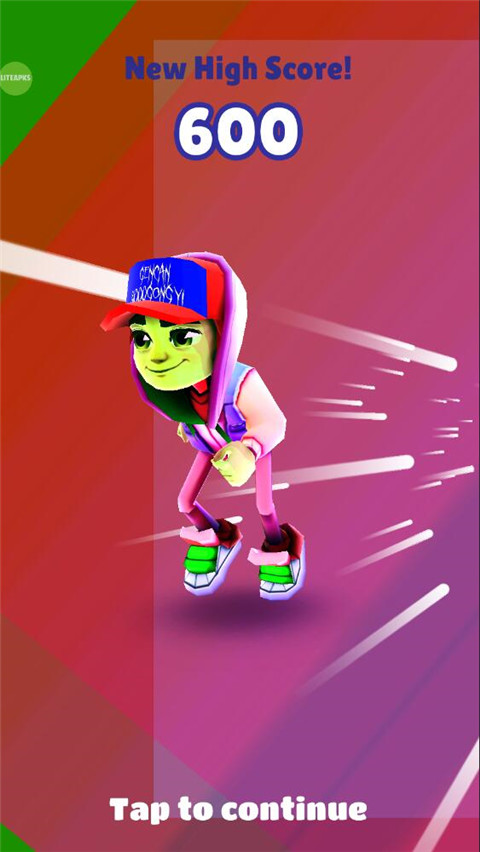 地铁跑酷根灿8000公益版