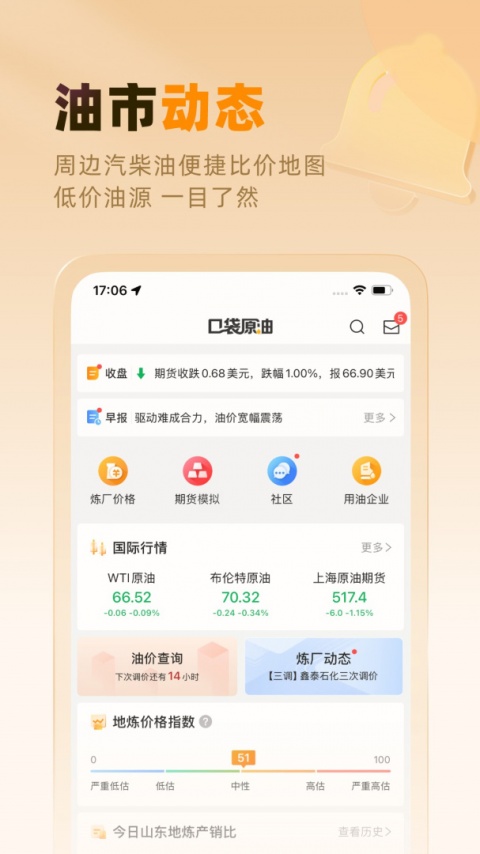 口袋原油app