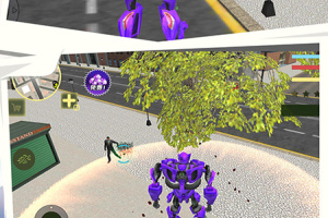 城市英雄机甲救援手游