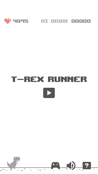 谷歌小恐龙手机版(Dino T-Rex)