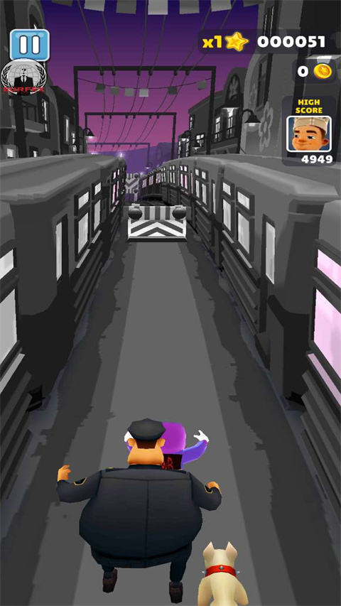 地铁跑酷小雾神定制版