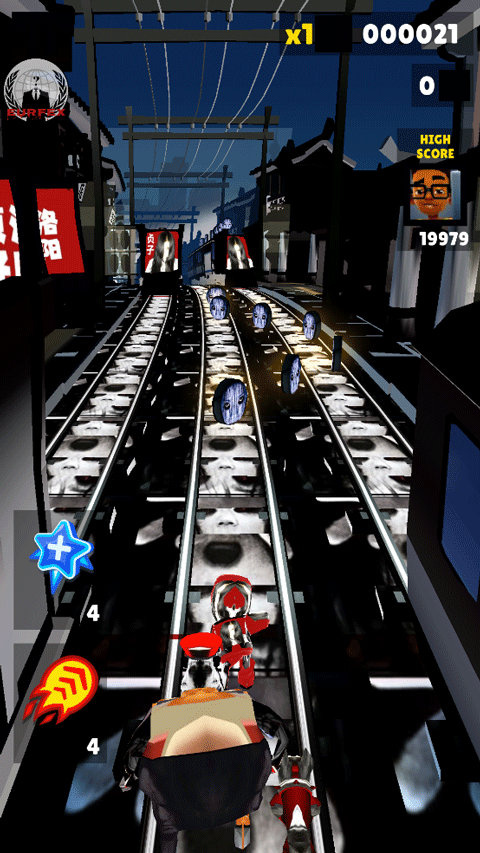 地铁跑酷贞子洛阳版