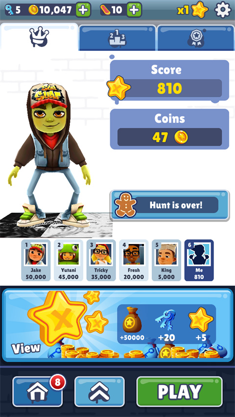 地铁跑酷eurfex版