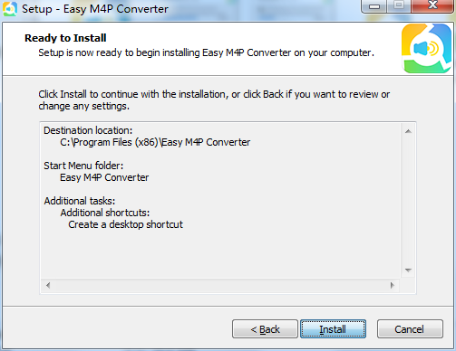 Easy M4P Converter