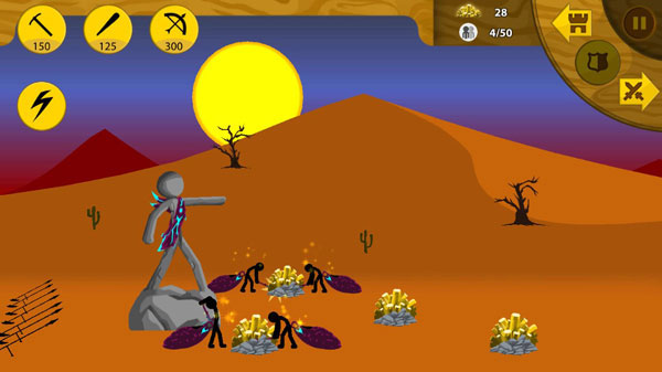 火柴人战争遗产白骨皮肤模组版