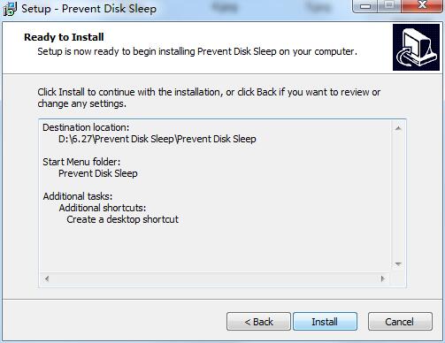 prevent disk sleep