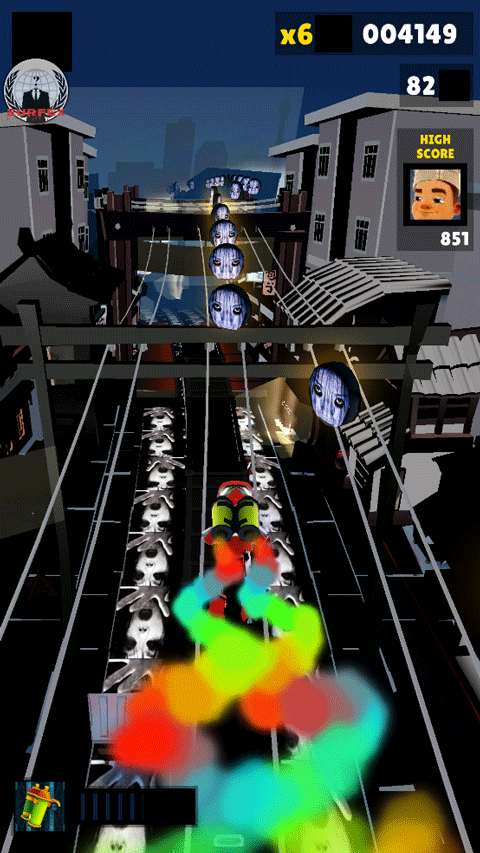 地铁跑酷贞子洛阳版