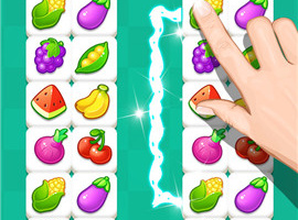 趣味果蔬连连看小游戏