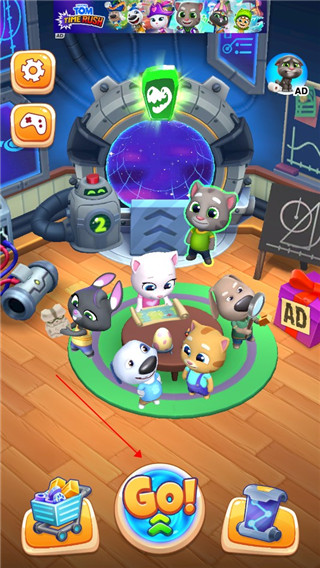 汤姆猫时光快跑手机版