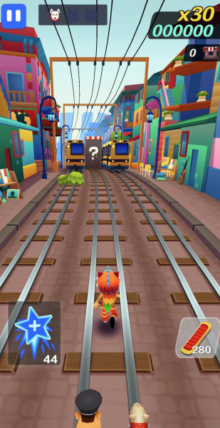 地铁跑酷变速版内置菜单可调速度版
