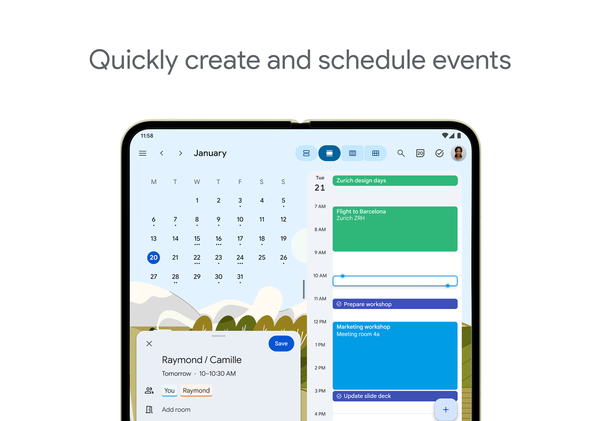 Google日历2026新版